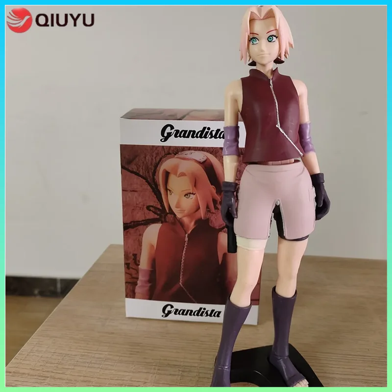 

Naruto Shippuden Sakura Haruno Large Size Action Figure Collectible Anime Doll Car Decorative Item Desk Top Ornament