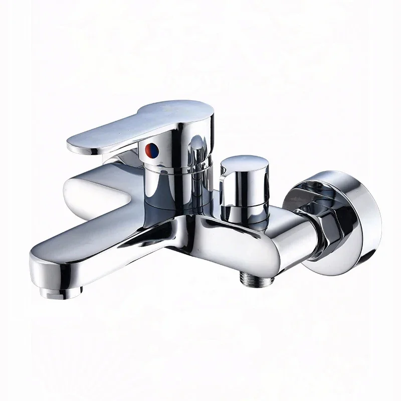 

Hot And Cold Faucet Shower Mixed Water Valve Rain Triple Shower Set Bath Switch Faucet Bathroom Bathtub