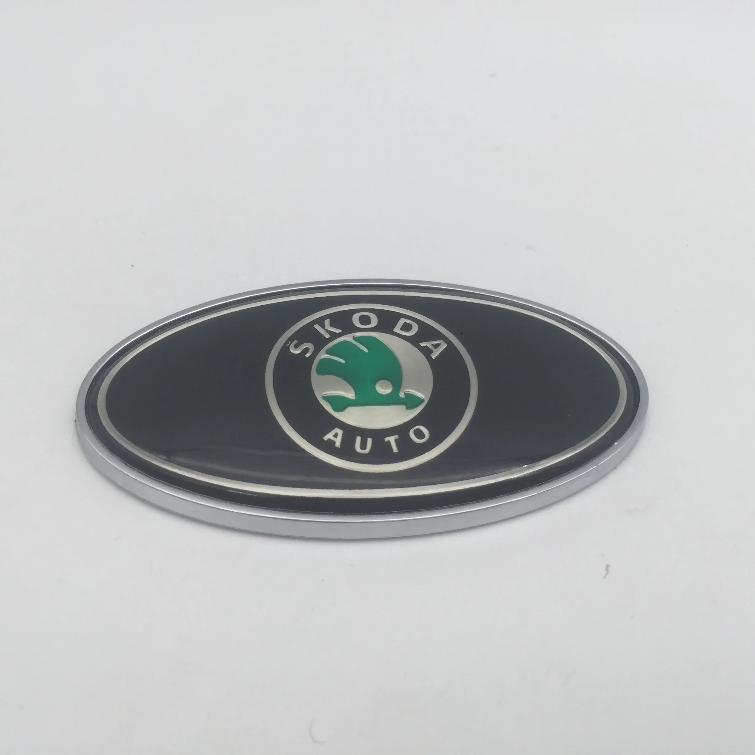 1pcs 3D new for SKODA Car Body Window Fender side Emblem Badge Decal rear tail bumper trunk Sticker styling Accessories