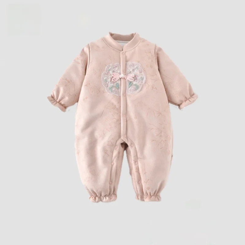 

Thiened Baby Rer One Year Old Birthday Clothes Chinese Sle Infant Outfit Winter Clothes Small Clothes Baby Clothes