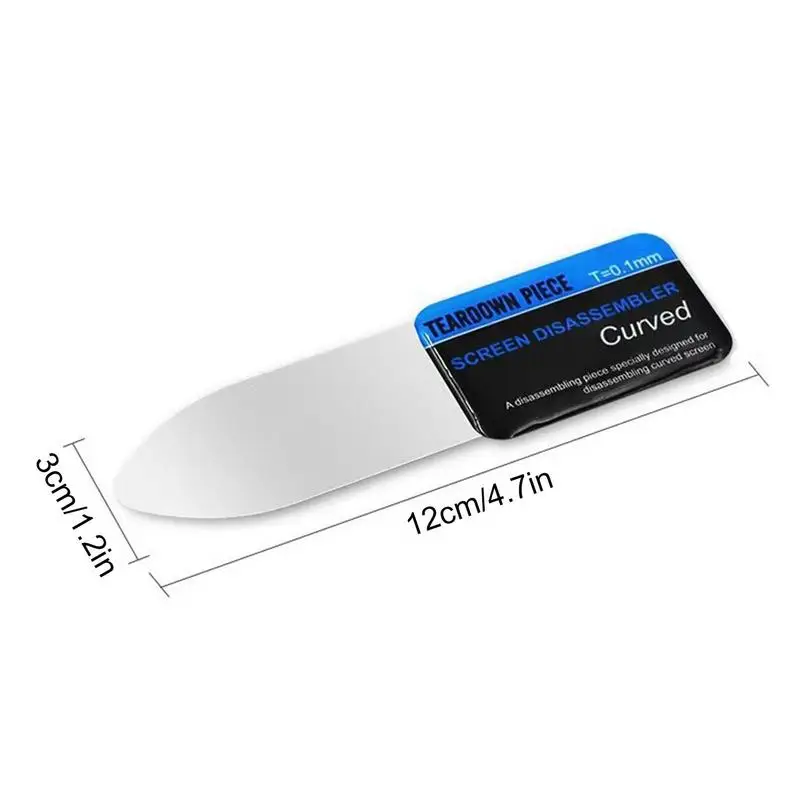 Outil de réparation de téléphone portable en métal d'acier, téléphone portable flexible ultra fin, écran LCD incurvé, outil de démontage, outil de carte de levier d'ouverture