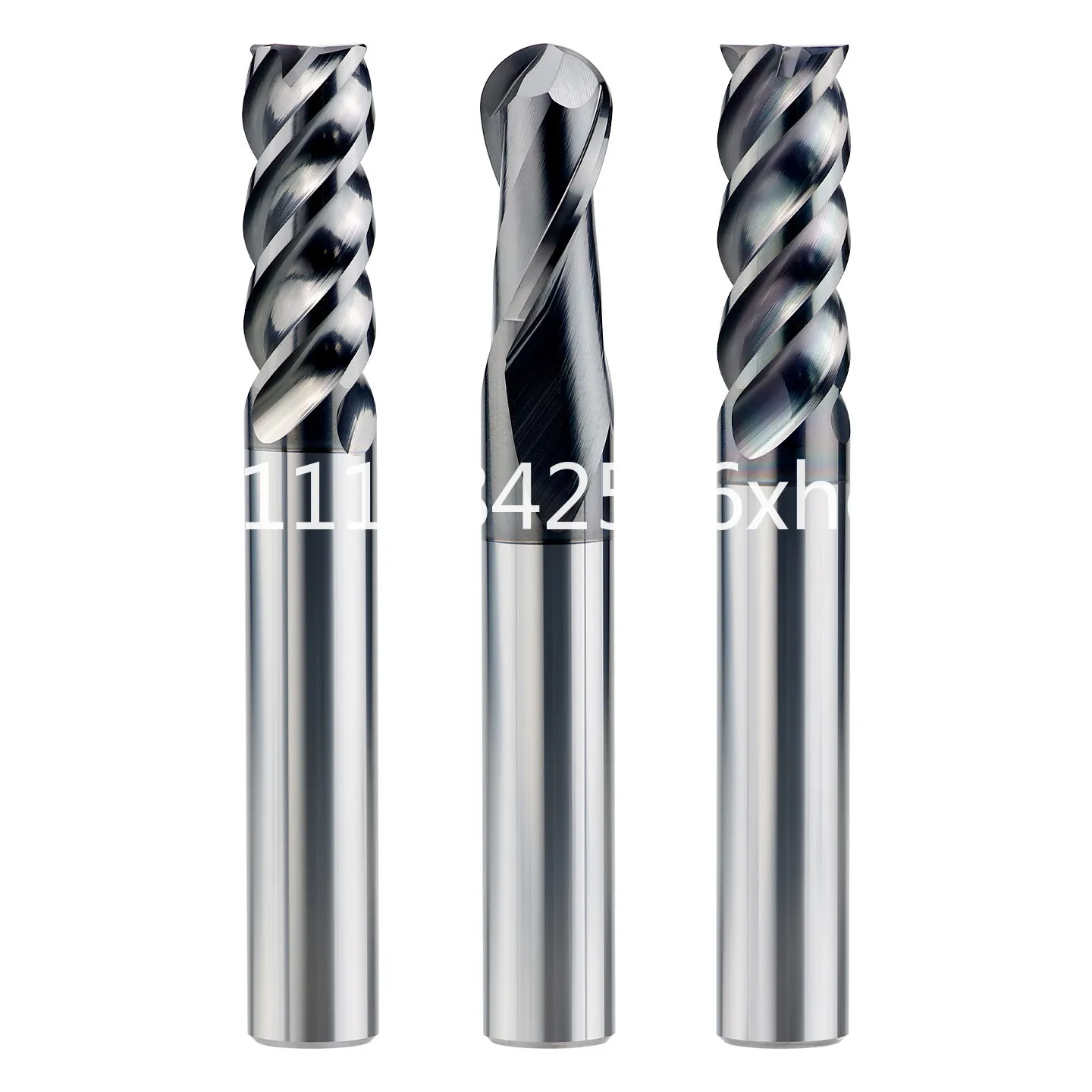 1 pcs 70 degree milling cutter 4-edge U-groove unequal carbide coating lengthened stainless steel special end mill