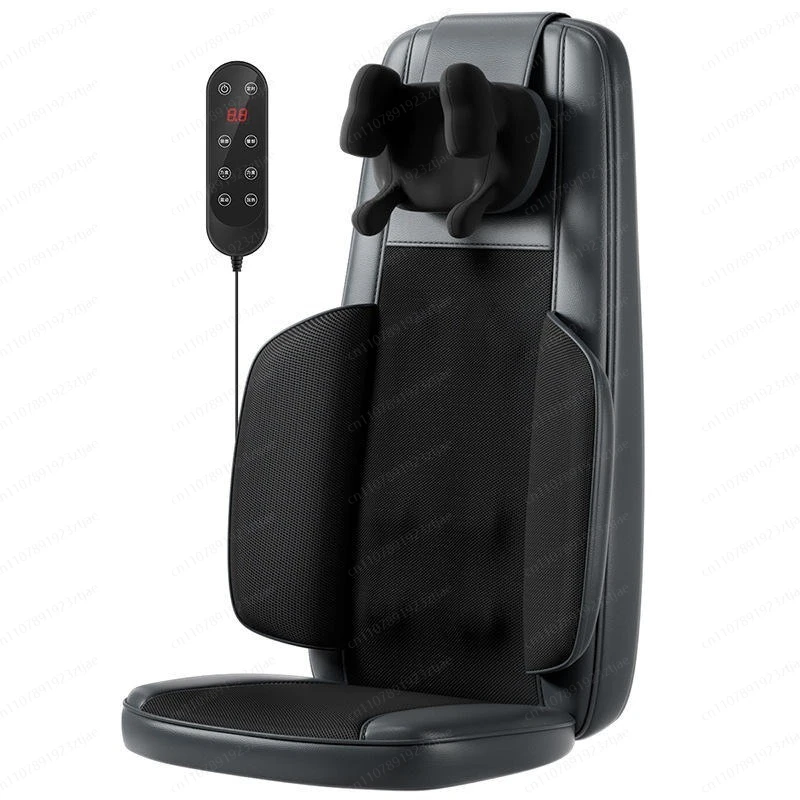 

НОВЫЙ Массажер для талии и шеи, многофункциональный, для шейного отдела позвоночника, с автоматическим горячим компрессом и функцией разминания, массажная накладка