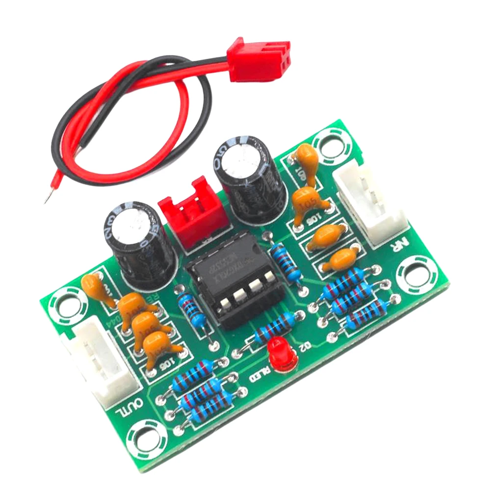 XH-A902 NE5532 Digital Audio Front Amplifier Board DC 12V-30V Operational Pre-Amplifier Module Wide Voltage