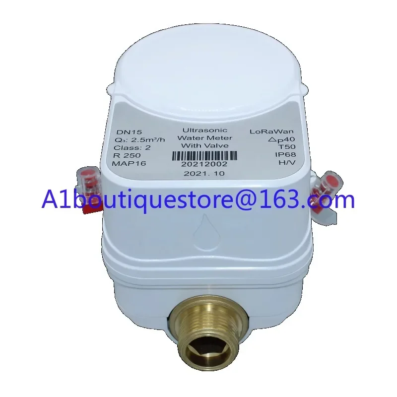 RTS ultrasonic smart water meter valve control type communicate via Tuya App ZigBee way prepaid water flow meter