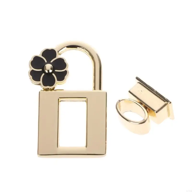 G7NB New Metal Clasp Turn Lock Twist Locks for DIY Handbag Craft Bag Purse Hardware