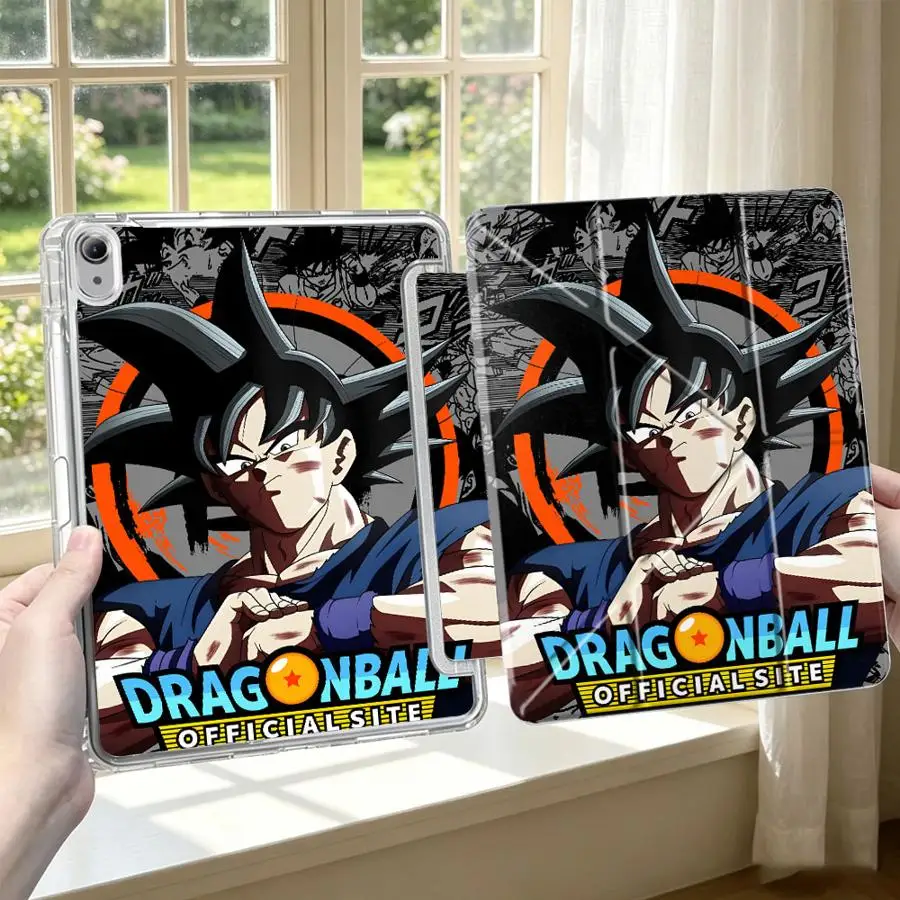 

Dragon Ball Son Goku With Pen Slot Cover Tablet Case For iPad 10th Gen Pro 13 2025 2026 Mini 7 6 5 11th Air 8 M2 M3 3 9th 12th