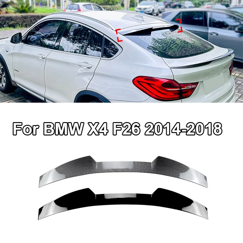 For BMW X4 F26 2014-2018 Rear Wing roof Trunk top Spoiler Trunk Lip DUCK Tail DUCKBILL Tail Tailgate Splitter Lip Spoilers