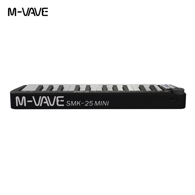 M-valve SMK-25 mini MIDI instrument keyboard, 25 speed, supporting portable USB wireless connection