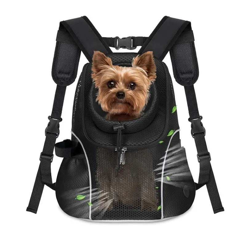 

Dog Backpack Ventilated Adjustable Pet Cat Chest Backpack Small Dog Backpack Medium Dog Big Cat Carry Bag