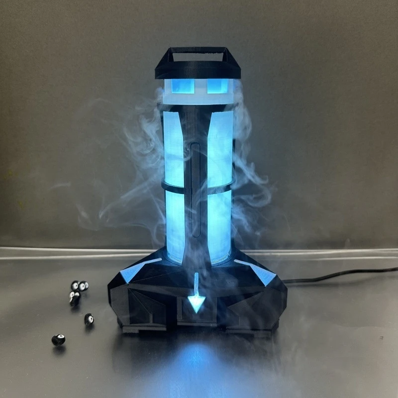 Gaming Fearless Room Humidifier USB Powered Cool Mist Lamps Lights Look Atmosphere Night Lights For Desk Gamer Decoration