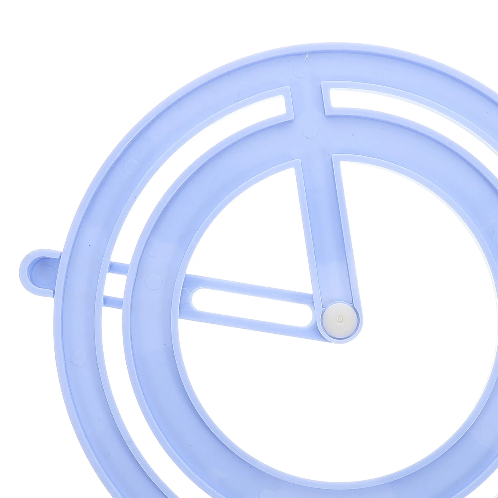 4pcs Protractor 360° Rotating Angle Measuring Tool For Woodworking Engineering Drawing School Projects Plastic