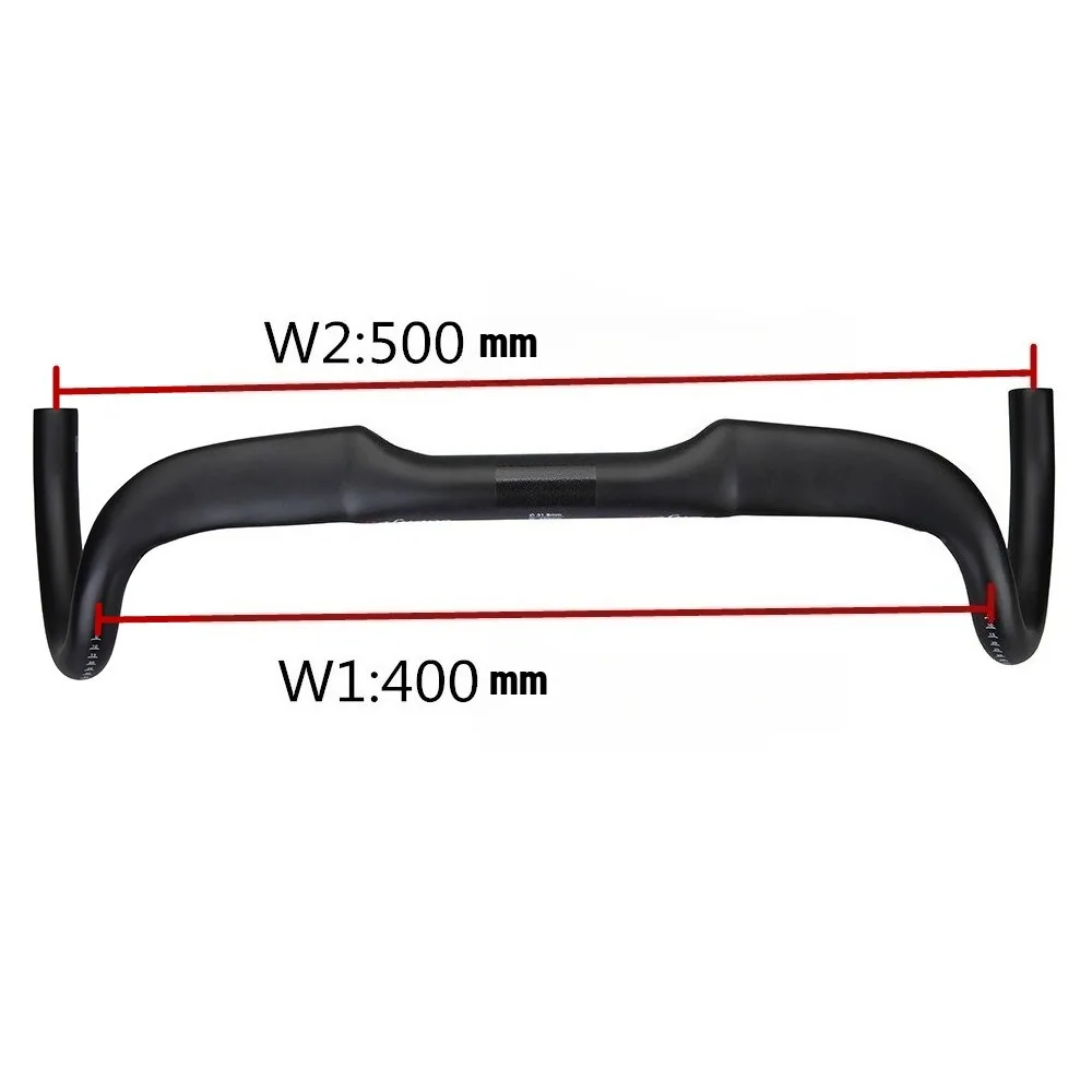 Carbon Aero-Rennlenker, 25 Grad 31,8 mm Fahrradlenker, Vollständig Interne Kabelführung Rennradlenker Fahrradzubehör – Detail 10