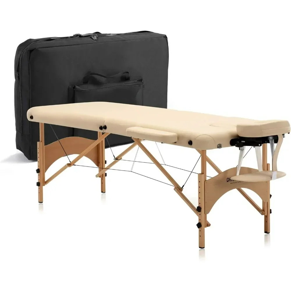 

Lite-Weight Portable Massage Table Bed 005 Aloha - W28 X L73 (All-Inclusive Package, Vanilla)