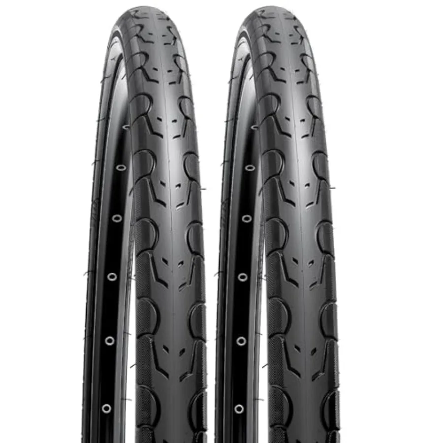 

700C Slick Bike 37/40-622 Compatible Road Bike 700x36C 28x1 5/8x1 3/8 Bicycle 2-PCS
