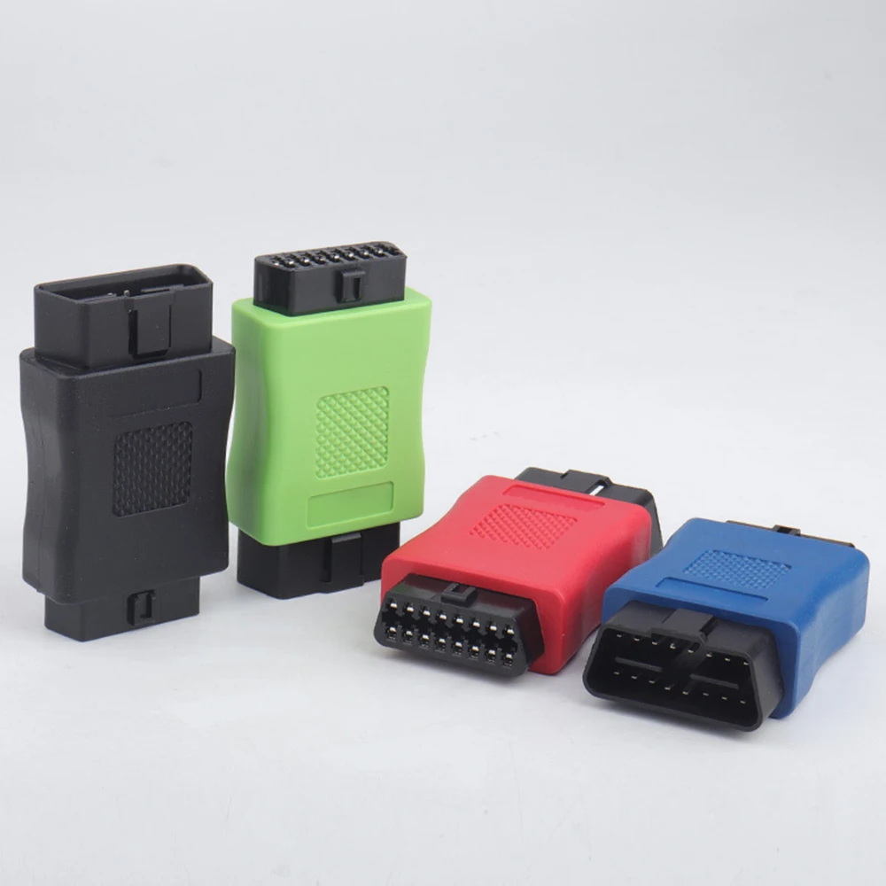 

Anti-Wear Shell Univeral Auto OBD Adapter OBDII Connector OBDII Car Connect Adapter 16pin Male to Female Interface