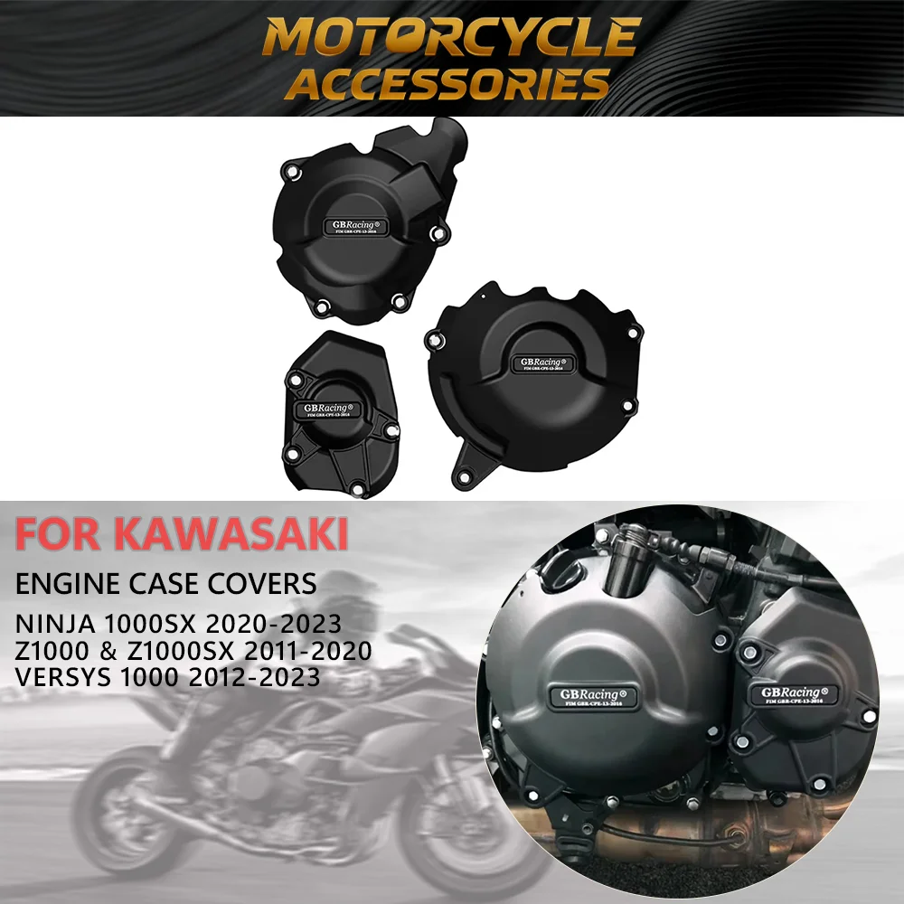 

Для KAWASAKI NINJA ZX-4R/ZX-4RR 2023-2024 и ZX-25R 2020-2024 крышка двигателя защитный чехол аксессуары для мотоциклов протектор