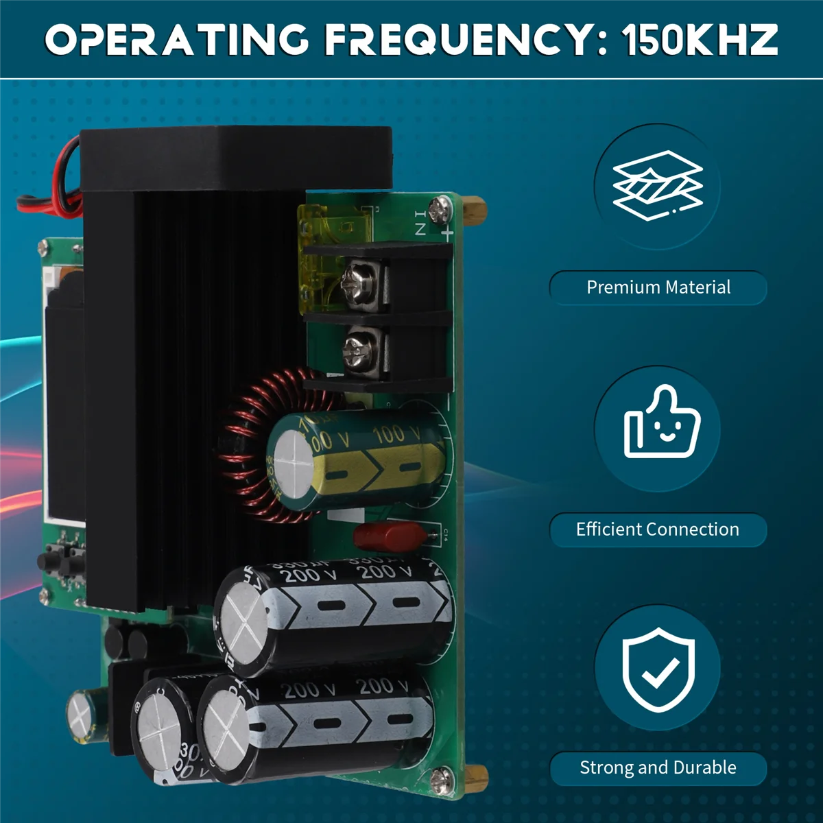 Voltage Boost Converter 900W Boost Converter Current Constant Voltage Module DC9-60V Input