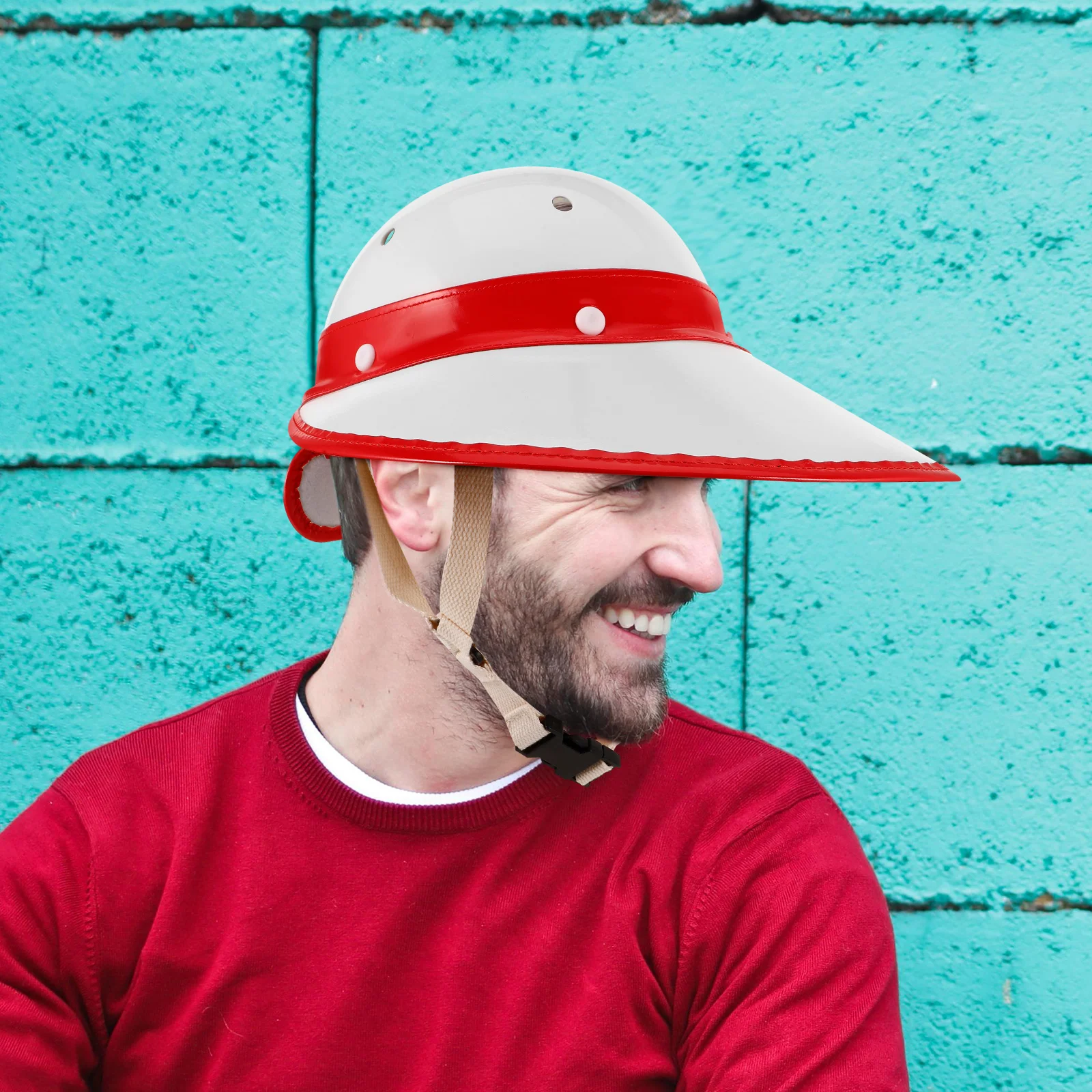 

Golf Caddy Hat Protective Delicate Has Breathable Funny Cap Accessories Shade Plastic Lightweight Equipment Fishing