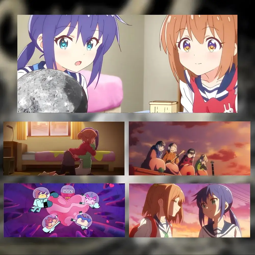 Cute Sweet Anime A-Asteroid in Love Mouse Pad Large Thick Desk Pad Stitched Edges Gaming Mouse Mat for PC