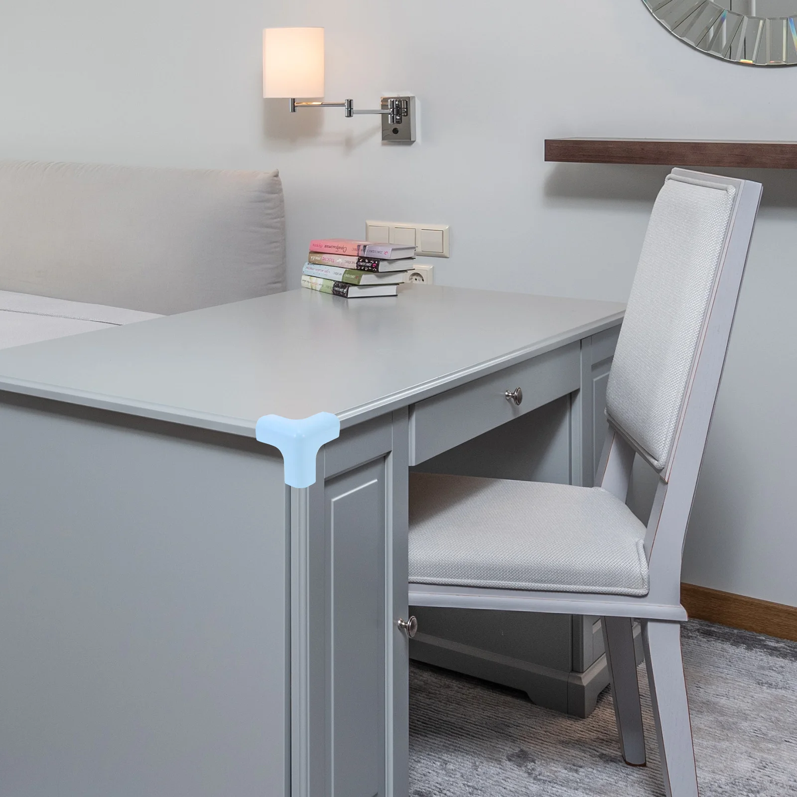 

8Pcs Furniture Corner Protector Silicone Flexible Soft Safety Guard for Baby Child Table Edge Cushion Bumper Cover Pad