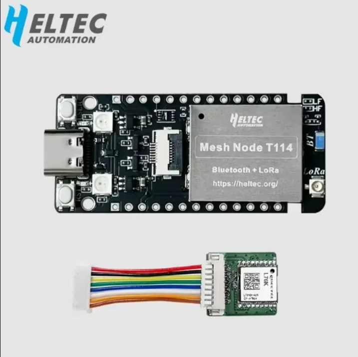 Heltec Mesh Node T114 Meshtastic Device NRF52840 SX1262 868MHz 915MHz Bluetooth LoRa IoT Development Board with Case