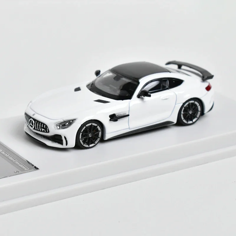 Diecast Auto Modell MJ 1/64 Benz AMG GTR C190 Legierung Auto Modell Spielzeug für Jungen Sammlung Display Hobby Original Box