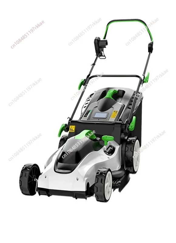 2200W Corded Electric Lawn Mower 50L Grass Box Push Manual Lawnmower for Small Home Garden