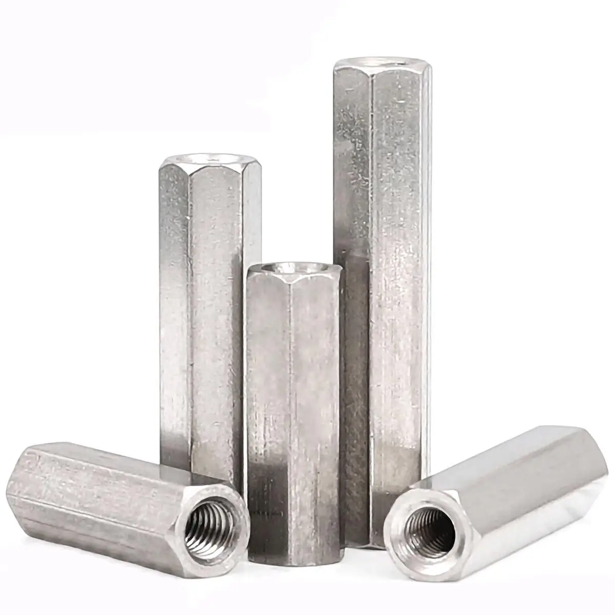 M3 M4 M5 M6 304 Stainless Hex Female to Female Standoff Spacer Hexagonal Stud Spacer Hollow Pillars Anti-Rust Anti-corrosion