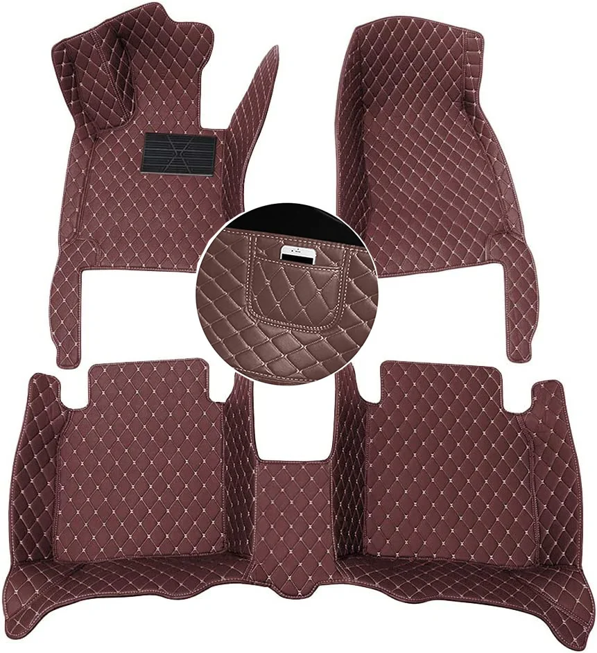 

Custom Car Floor Mats For ISUZU MU-X 2013-2022 Years MUX Auto Carpets Foot Accessories Waterproof Leather Floor Liners