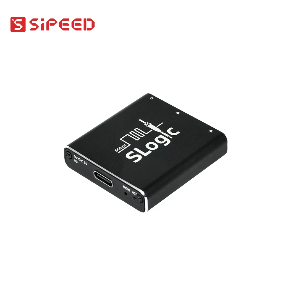 جديد Sipeed SLogic16U3 16CH 800M Samplerate 5Gbps USB3 محلل منطق فائق السرعة عتبة قابلة للتعديل لـ WIN MAC Linux
