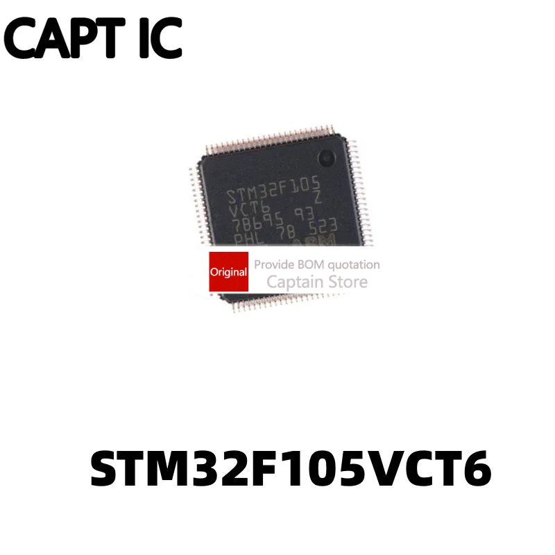 5PCS STM32F105VCT6 LQFP100