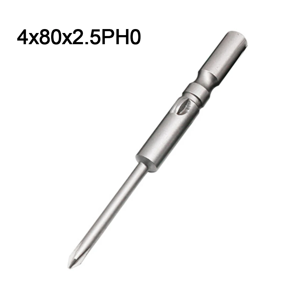 4mm Round Shank   PH00 PH0 PH1 PH2    Magnetic Electric Cross Screwdriver Bit    For 800   For Hand Tools Power Drilling