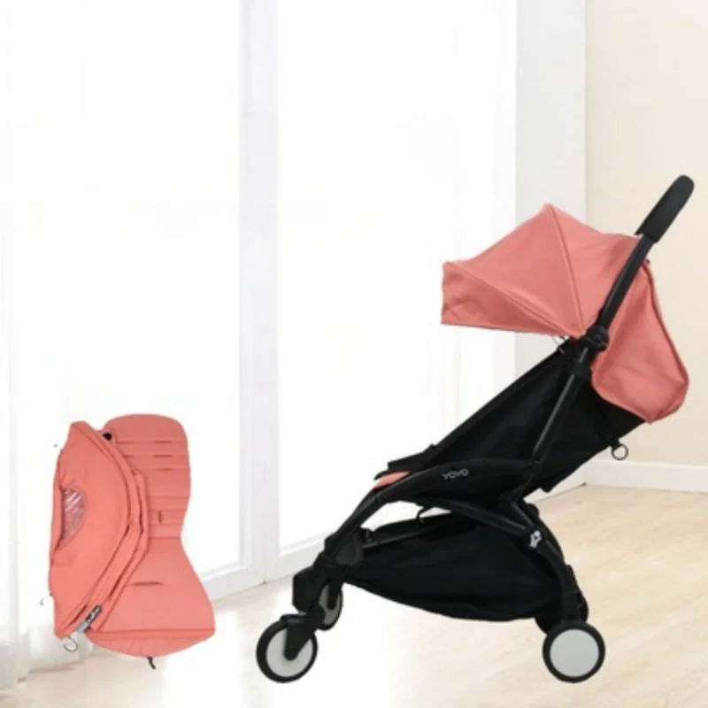 Baby Stroller Accessories Comfortable Lying Flat Top Cover Thickened Seat Cloth Cover Replacement Parts Handcart Sunshade