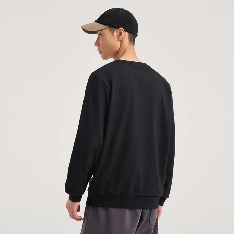 Xtep-男性用のレトロで快適なセーター,柔らかいセーター,耐久性のあるパーカー,流行のセーター,876329930155,秋,2024