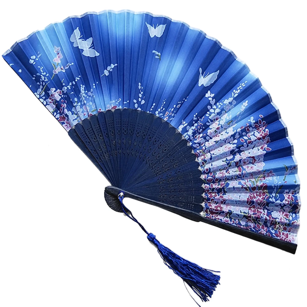 

women folding fan hand fan woman handheld fan Chinese folding fan hand folding fan