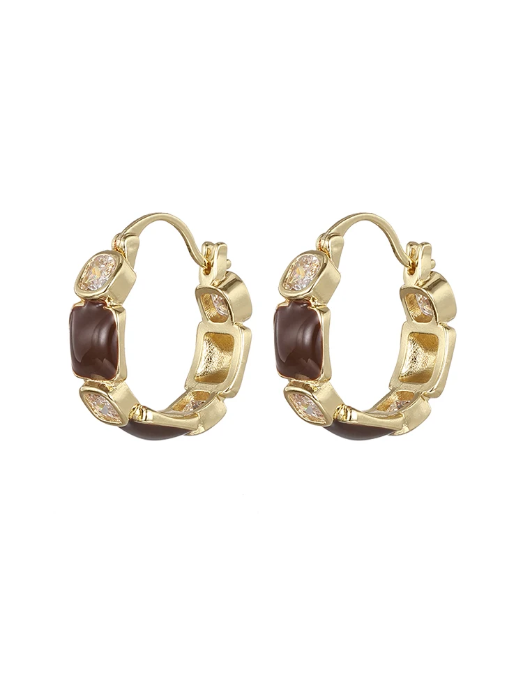 

Earring Dangles 2024 Gold French Vintage Ear Clips Earrings Accessories Wedding Classic Party
