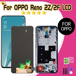 For Reno 2F / Reno 2Z LCD Assembly For OPPO Reno2 Z / Reno2 F / K3 / Realme X Display Touch Screen Digitizer Replacement Parts