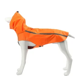 Large Dog Waterproof Clothing Big Dog Raincoat Pug French Bulldog Corgi Samoyed Husky Labrador Golden Retriever Clothes Costume