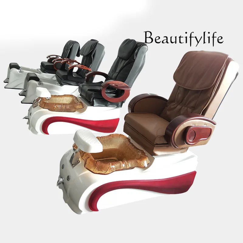 Electric Nail Art Sofa Chair Multifunctional Eyelash Massage Chair Single Sofa Foot Bath Club Foot Chair