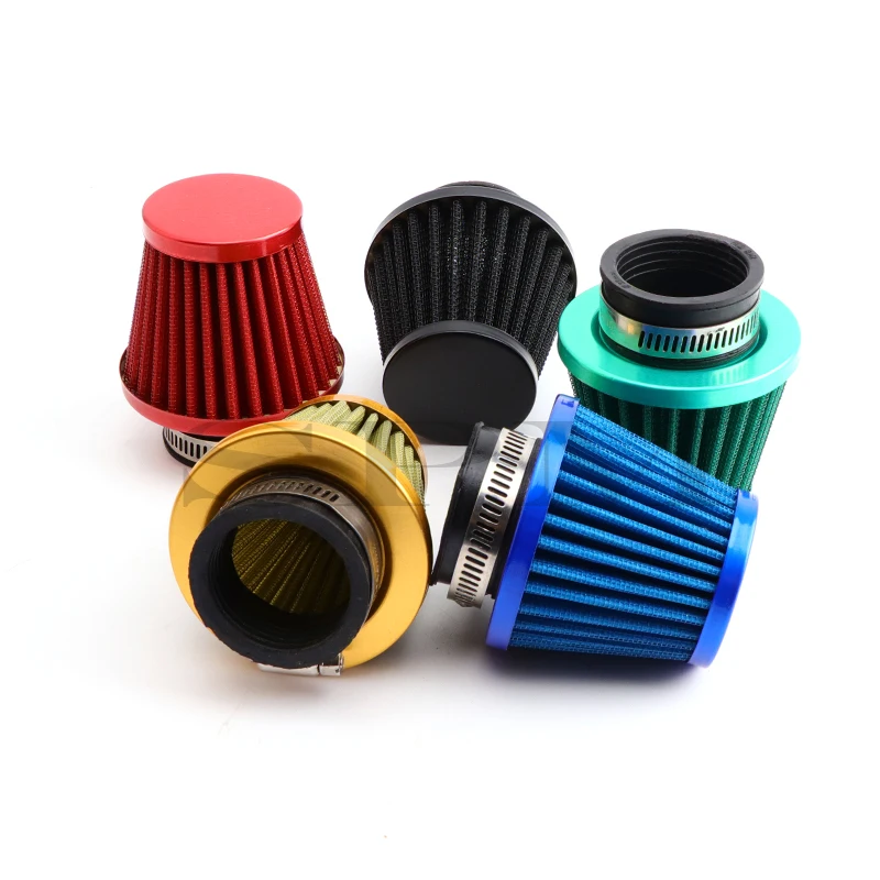 Universal 38mm Air Clearner Filter Fit For 50cc 70cc 90cc 110cc 125cc Motorbike ATV Quad Dirt Bike Motorcycle Replacement parts