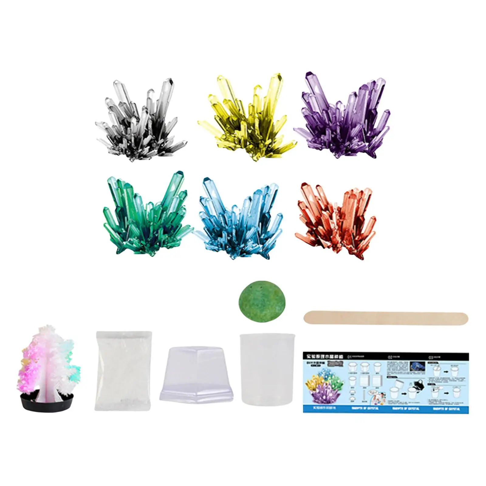 Experimental Kit Vibrant Experimental Learning Specimens Multi Colors Crafts