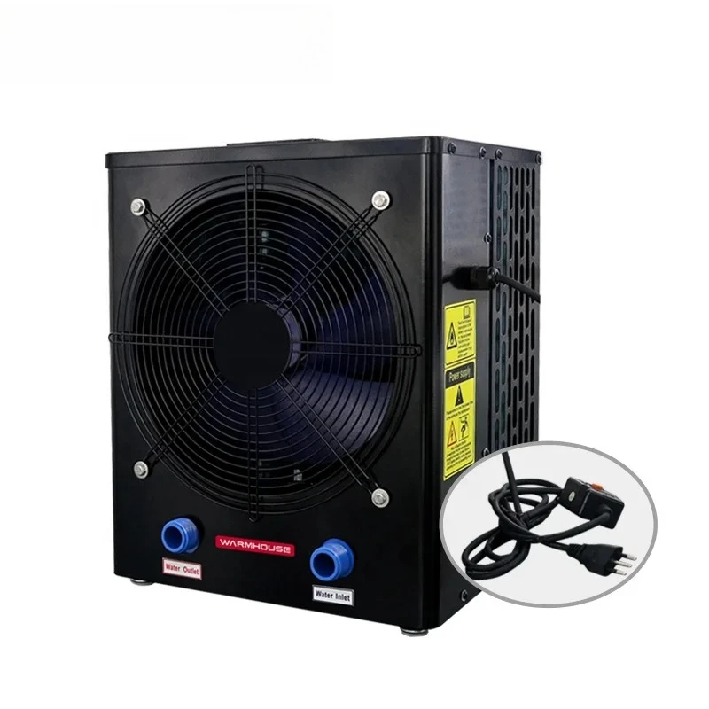 Bomba de calor para piscina NM22, bomba de calor para piscina de aire a agua de 22000 Btu, bomba de calor para Spa de 6,45 kW, adecuada para 12 a 25 metros cúbicos