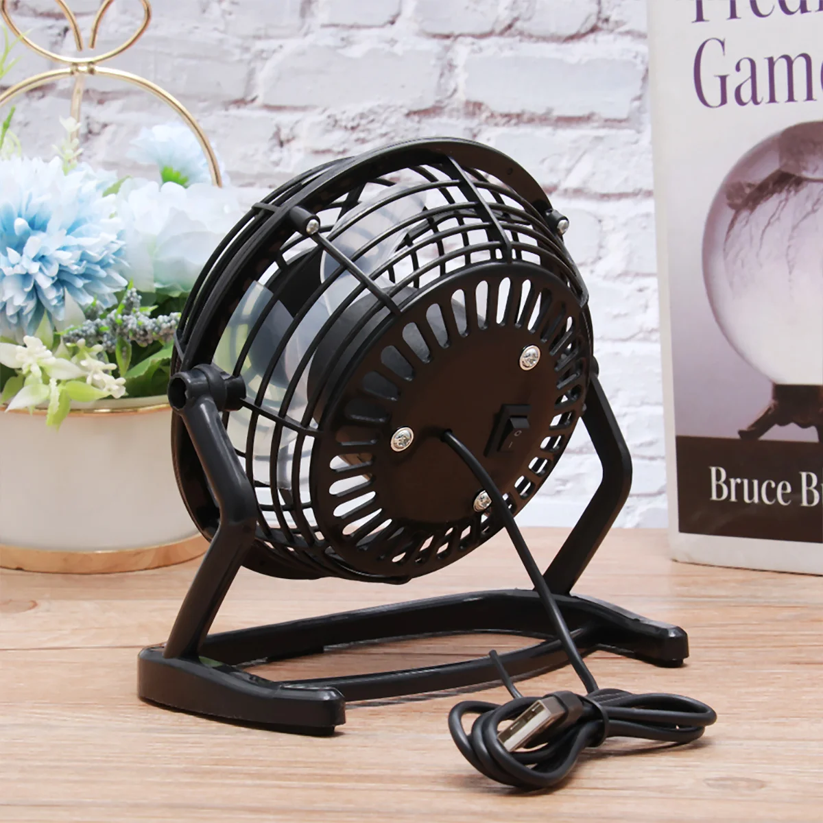 

Fan Table for Office Small Fans Bedroom Desk Accessories Black Personal Portable Plug in
