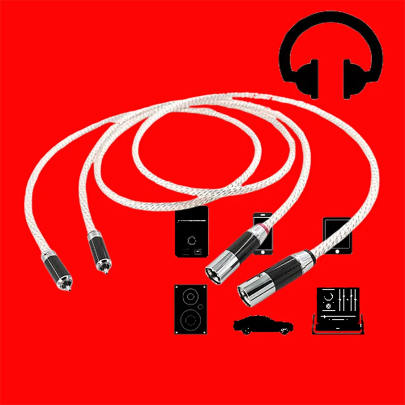 

Nordost Valhalla XLR Interconnect: Carbon Fiber Balanced Cable (Male-Female)