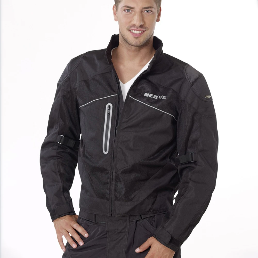 دراجة نارية ركوب ملابس واقية ، سترة راكب الدراجة النارية ، سترة دراجة نارية مقاومة للرياح ، بدلة ركوب ، تنفس ، الربيع ، الصيف