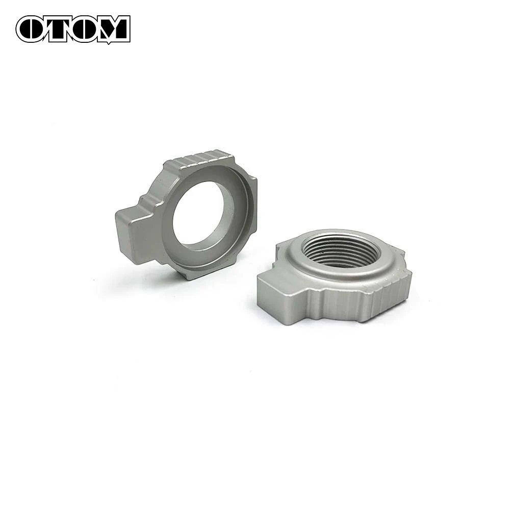 OTOM 2023 Motorcycle Rear Axle Block Chain Adjuster Slider Wheel Hub For KTM SXF XCF HUSQVARNA FC FX TC GASGAS EXF MCF 250 450