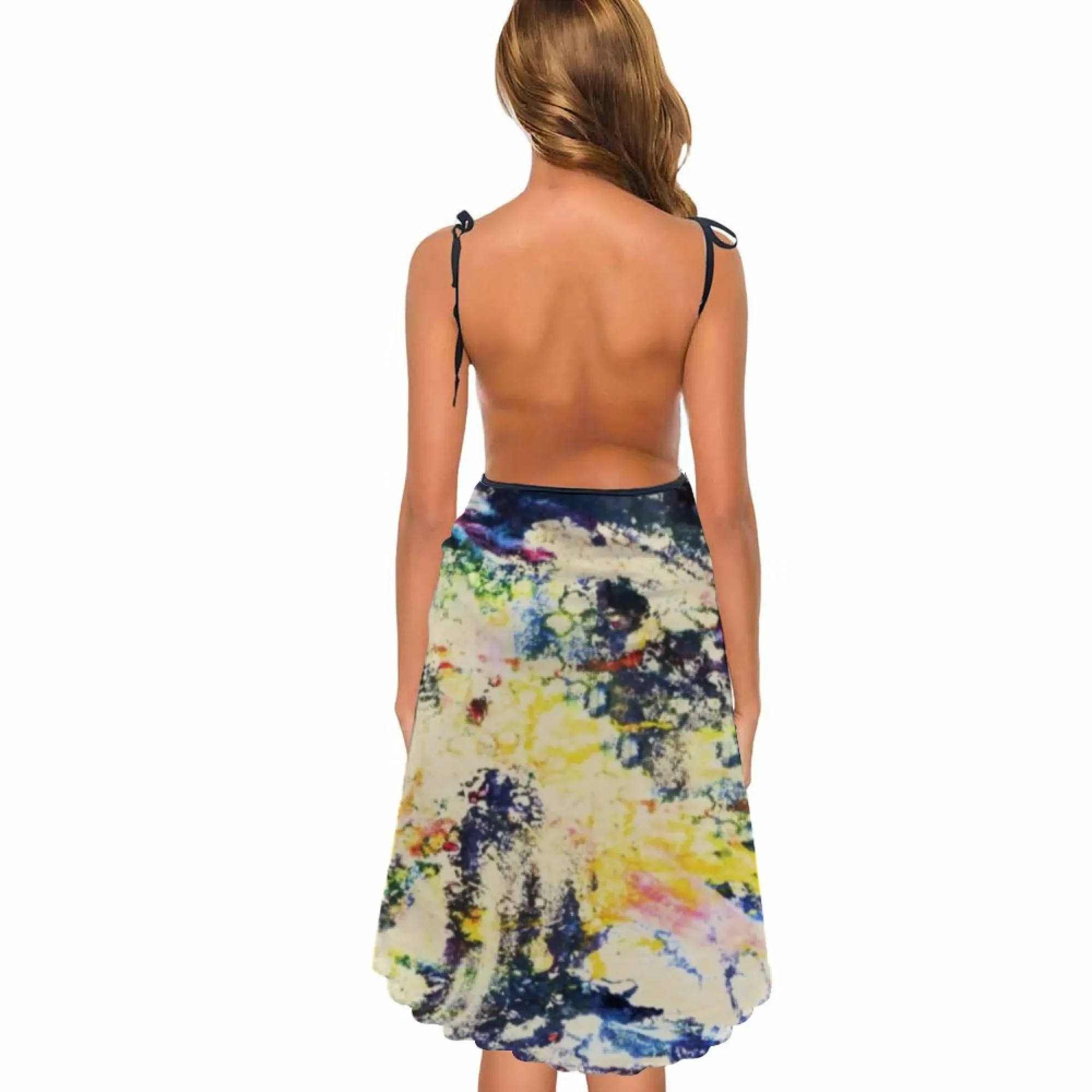 Tailored Strappy Cover up Dress Your Vision We Craft Customizable Design Elegant Fashionable Garment