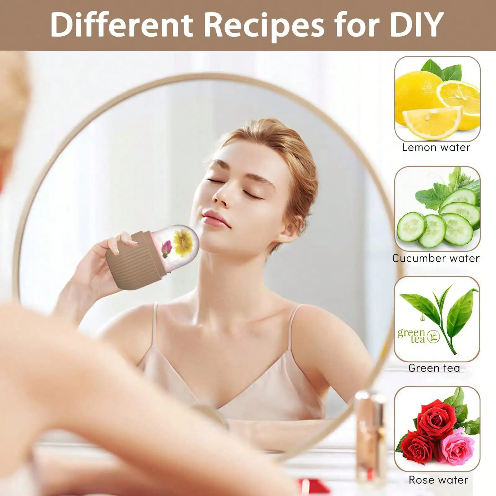 مجموعة أدوات غوا شا من الفولاذ المقاوم للصدأ، أداة تدليك الوجه، أداة العناية بالبشرة، مجموعة أدوات تجميل لرفع الكنتوري #3