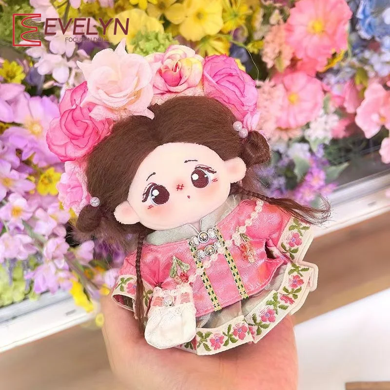 Evelyn mode Style ancien 20CM coton poupée vêtements jolie habiller poupée accessoires Style chinois poupée tenue enfants jouets